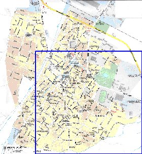 mapa de Bansko em ingles