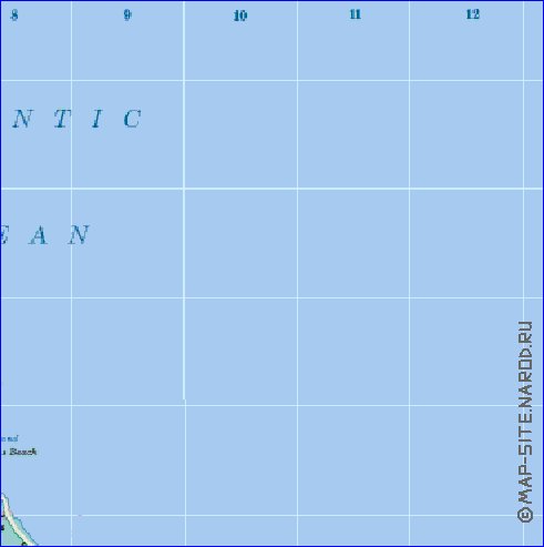 Administrativa mapa de Barbados