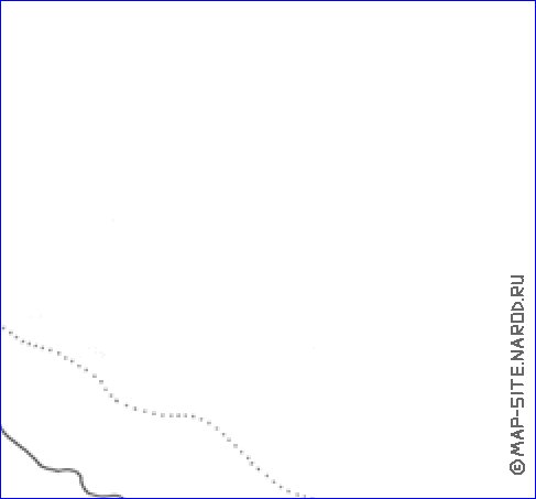 mapa de Barbados em ingles