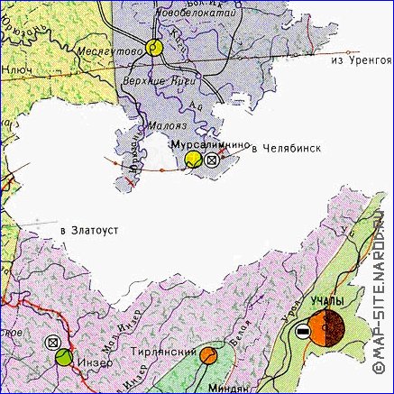 Economico mapa de Bascortostao