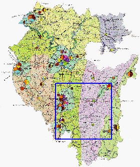 Economico mapa de Bascortostao