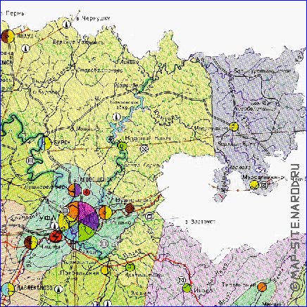 Economico mapa de Bascortostao