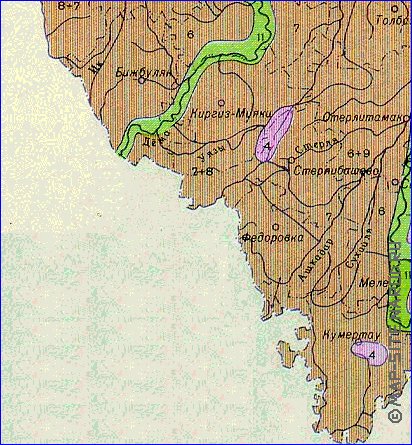 Solo mapa de Bascortostao