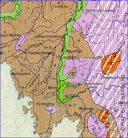 Solo mapa de Bascortostao