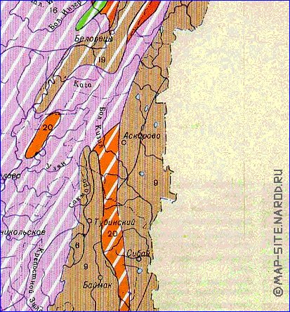 Solo mapa de Bascortostao