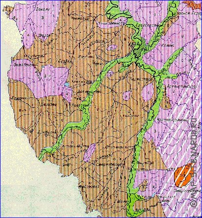 Solo mapa de Bascortostao