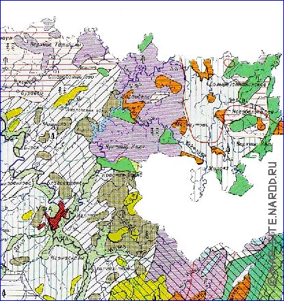 mapa de de vegetacao Bascortostao