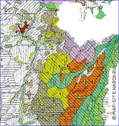 mapa de de vegetacao Bascortostao