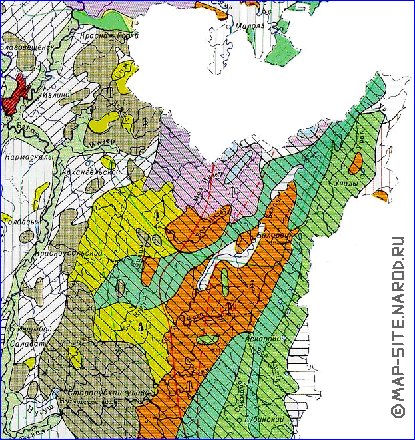 mapa de de vegetacao Bascortostao