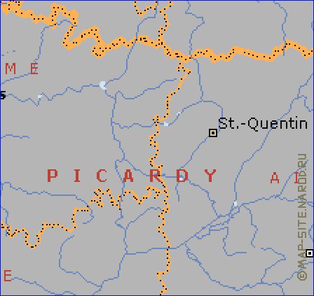 Administrativa mapa de Belgica em ingles