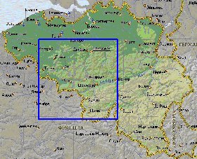 Fisica mapa de Belgica