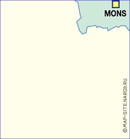 carte de Belgique en allemand