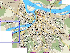 carte de Belgrade