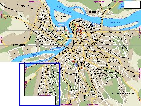 carte de Belgrade