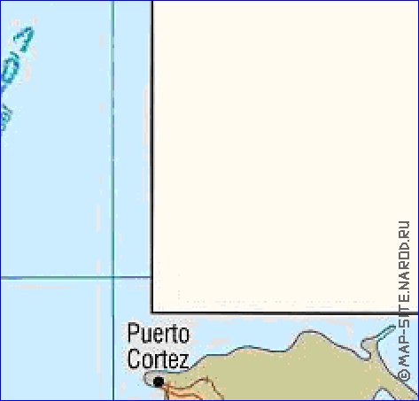 Administratives carte de Belize