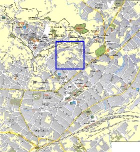 mapa de Bergamo