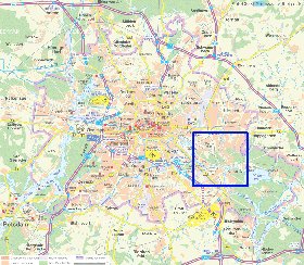 carte de des routes Berlin