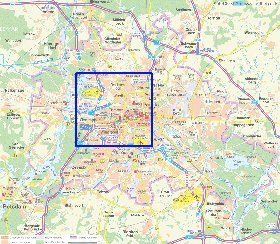 carte de des routes Berlin