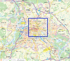 carte de des routes Berlin