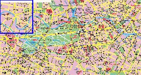 carte de Berlin en allemand