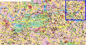 carte de Berlin en allemand