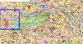 carte de Berlin en allemand