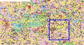 carte de Berlin en allemand