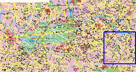 carte de Berlin en allemand