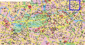 carte de Berlin en allemand