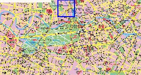 carte de Berlin en allemand