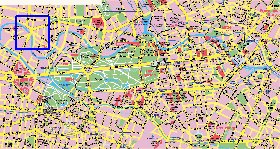 carte de Berlin en allemand