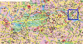 carte de Berlin en allemand