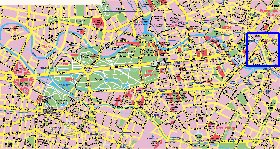 carte de Berlin en allemand