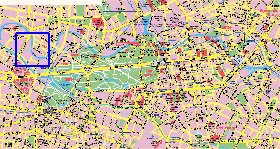 carte de Berlin en allemand