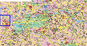 carte de Berlin en allemand