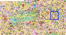 carte de Berlin en allemand