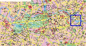 carte de Berlin en allemand