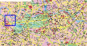 carte de Berlin en allemand