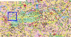 carte de Berlin en allemand