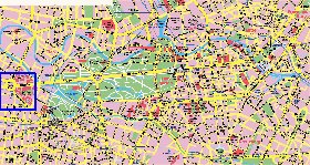 carte de Berlin en allemand