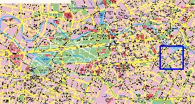 carte de Berlin en allemand