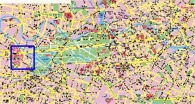 carte de Berlin en allemand