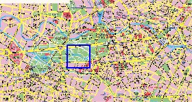 carte de Berlin en allemand