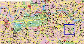 carte de Berlin en allemand