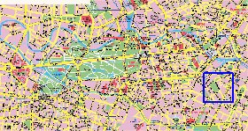 carte de Berlin en allemand