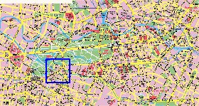 carte de Berlin en allemand