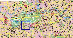 carte de Berlin en allemand