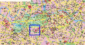 carte de Berlin en allemand