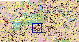 carte de Berlin en allemand