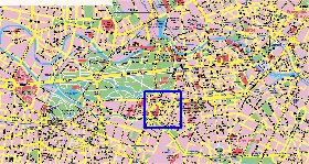 carte de Berlin en allemand